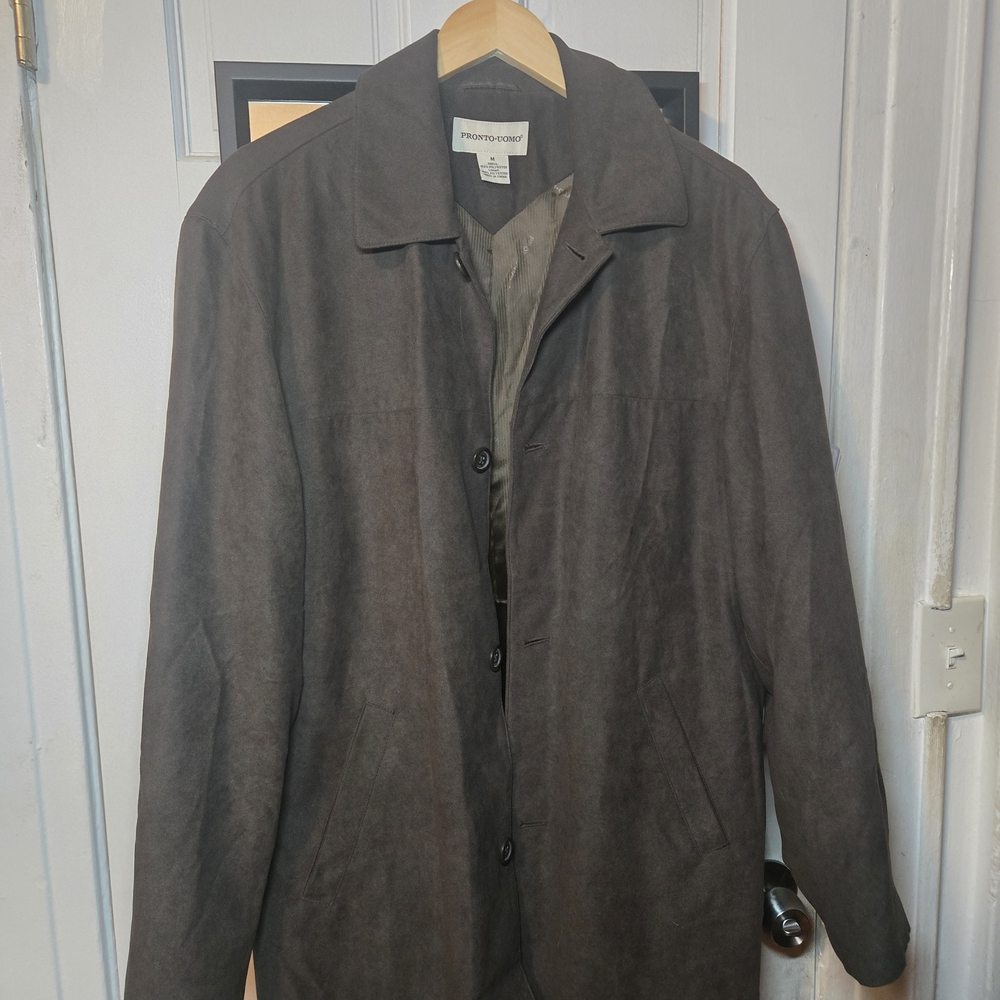 Pronto Uomo Dark Gray Lightweight Jacket